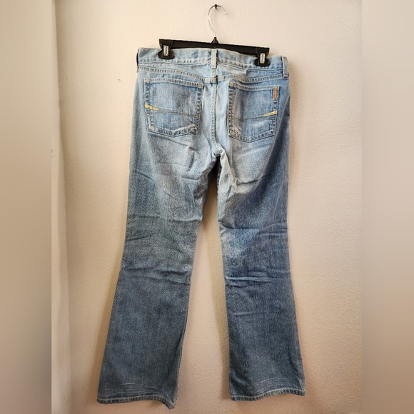 Vintage Y2K Ezra‎ Fitch Abercrombie Jeans Women's Blue Denim Light Wash Size 30 - Picture 6 of 11